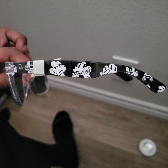 White Disney Sunglasses Ray Ban Sunglasses Black White And